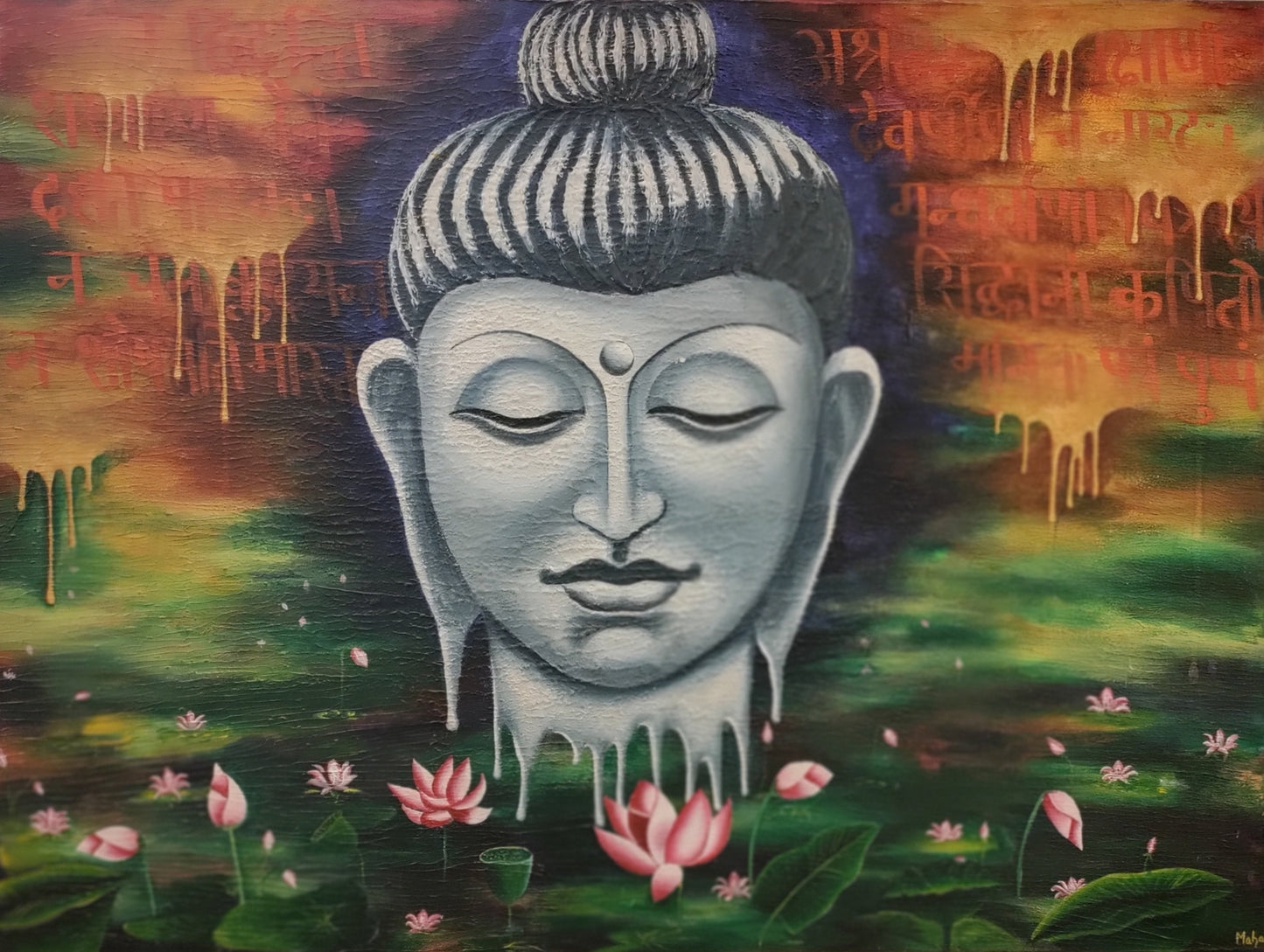 Buddha painting